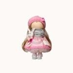 Pink tilda doll