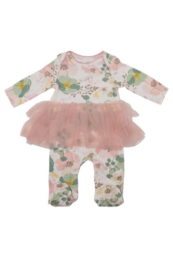 Rana Floral Tutu Long Sleeve Body Suit
