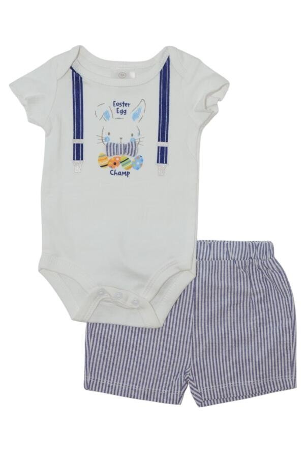 Amir Rabbit Print Set for Baby Boy