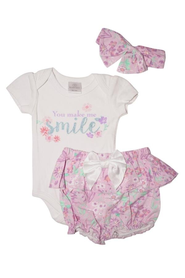 Leila Unicorn Color Baby Suit Set