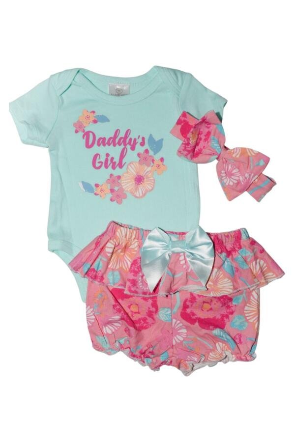 Leila Mermaid Color Baby Suit Set