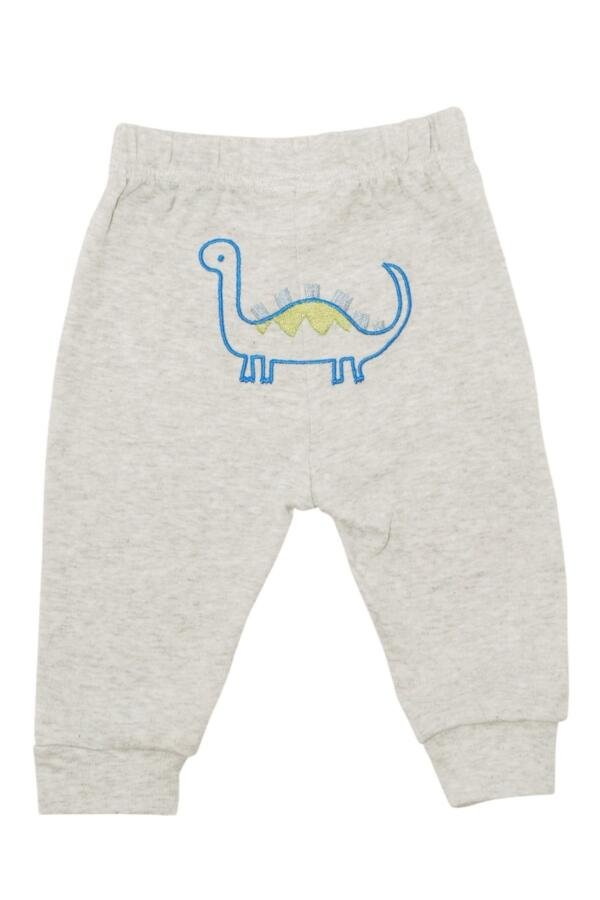 Dinosaur Print Long Sleeve Bodysuit with Pajama