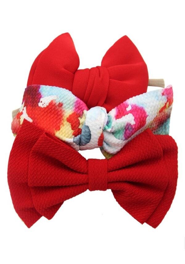 Mona Assorted Ribbon Bow Headband for Babies