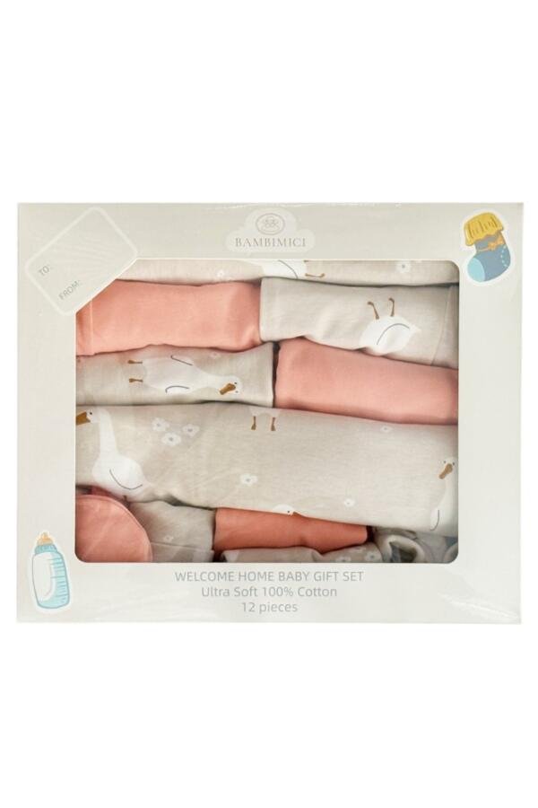 Welcome Home Baby Set for Baby Girls Box of 12
