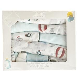 Welcome Home Baby Set for Baby Boy Box of 12