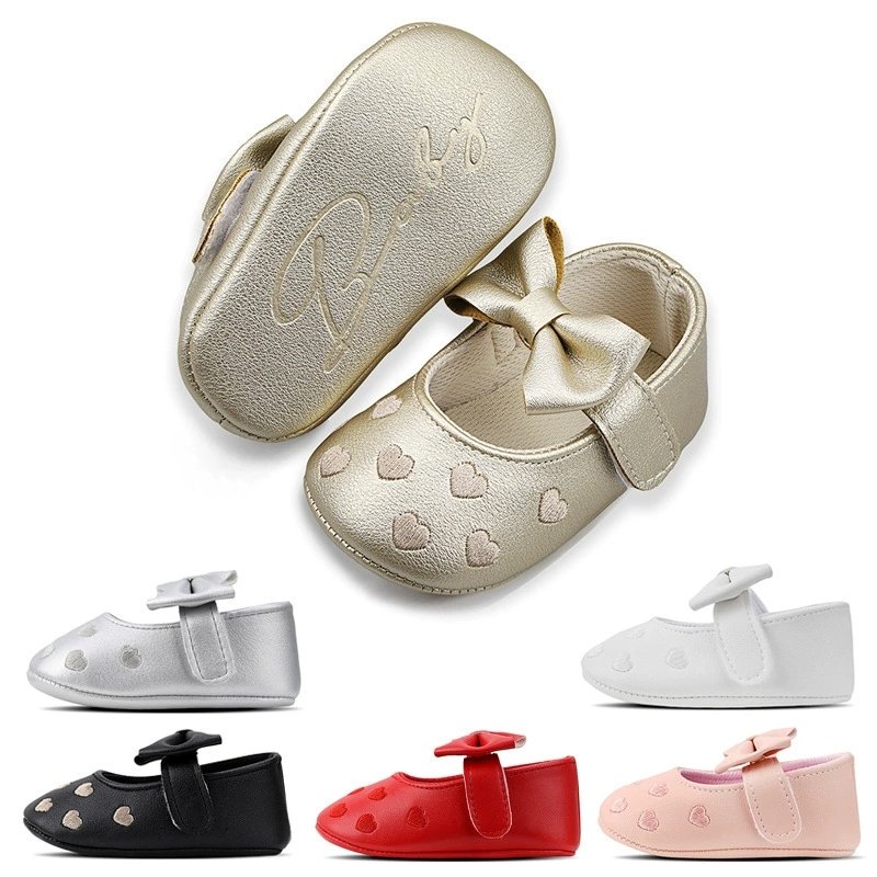 Angel Steps Baby Shoes – White, Black, Grey, Gold, Pink, Red – 0 to 18 Months - Image 3