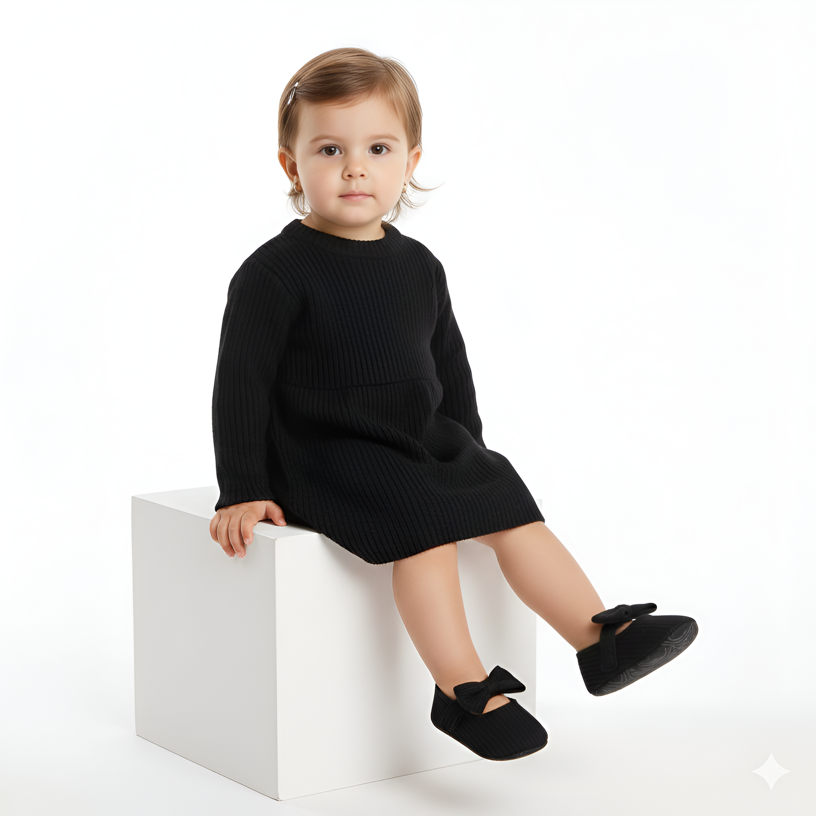 Bella Bow Baby Shoes β Grey, Black, White, Pink, Red β 0 to 18 Months - Image 16