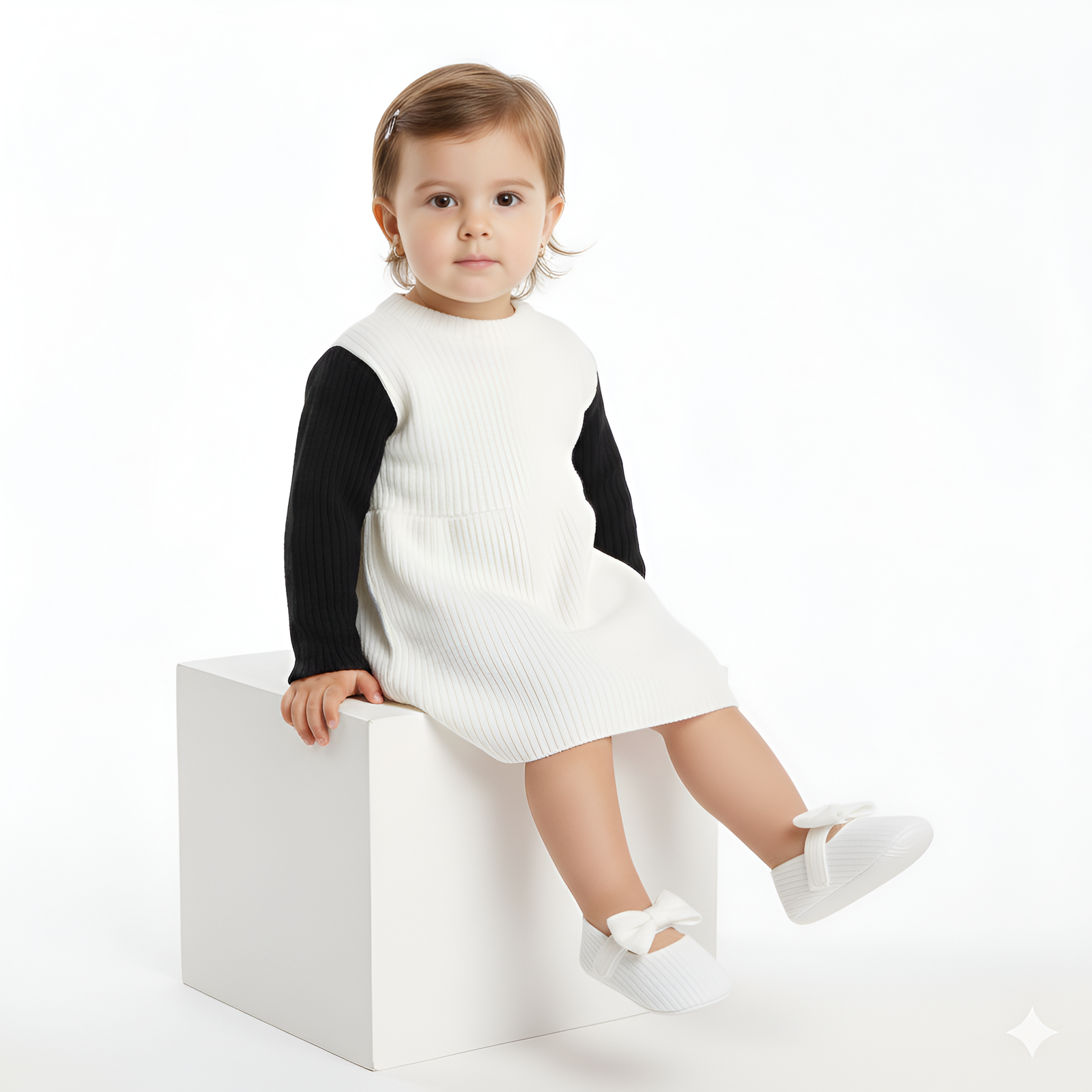 Bella Bow Baby Shoes β Grey, Black, White, Pink, Red β 0 to 18 Months - Image 7