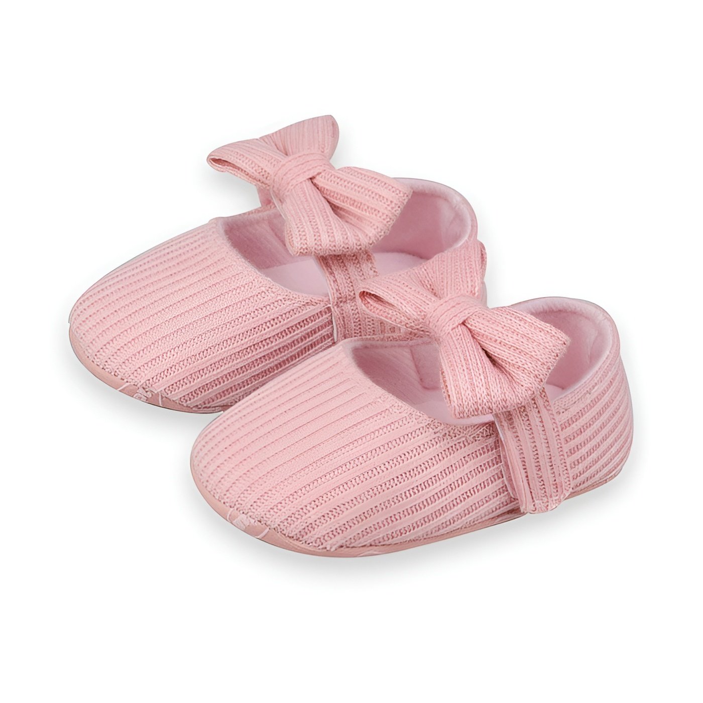 Bella Bow Baby Shoes β Grey, Black, White, Pink, Red β 0 to 18 Months - Image 9