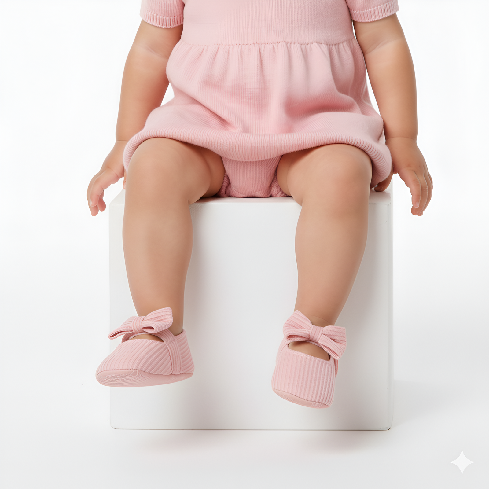 Bella Bow Baby Shoes β Grey, Black, White, Pink, Red β 0 to 18 Months - Image 8