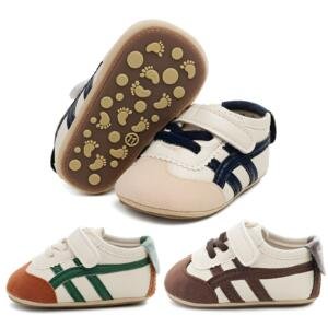 Bimbo Sportivo Sneakers – Brown, Green, Black – 0 to 18 Months