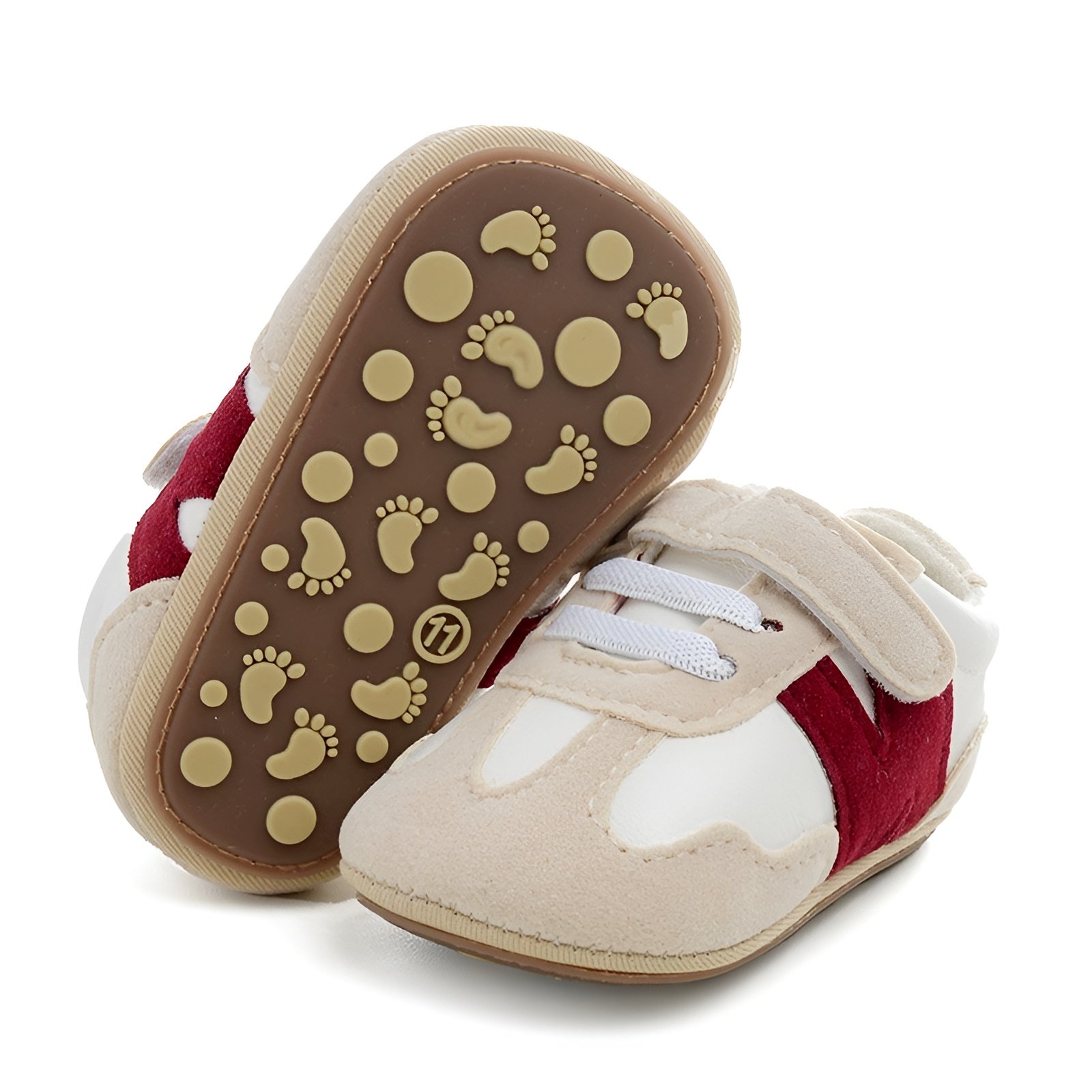 Primo Passo Sport Shoes β Maroon, Black β 0 to 18 Months - Image 7