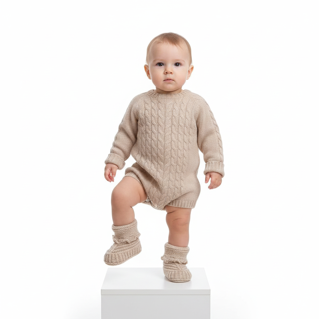 Baby Cute Socks for Newborns & Infants β White, Cream β 0 to 1 Year - Image 12