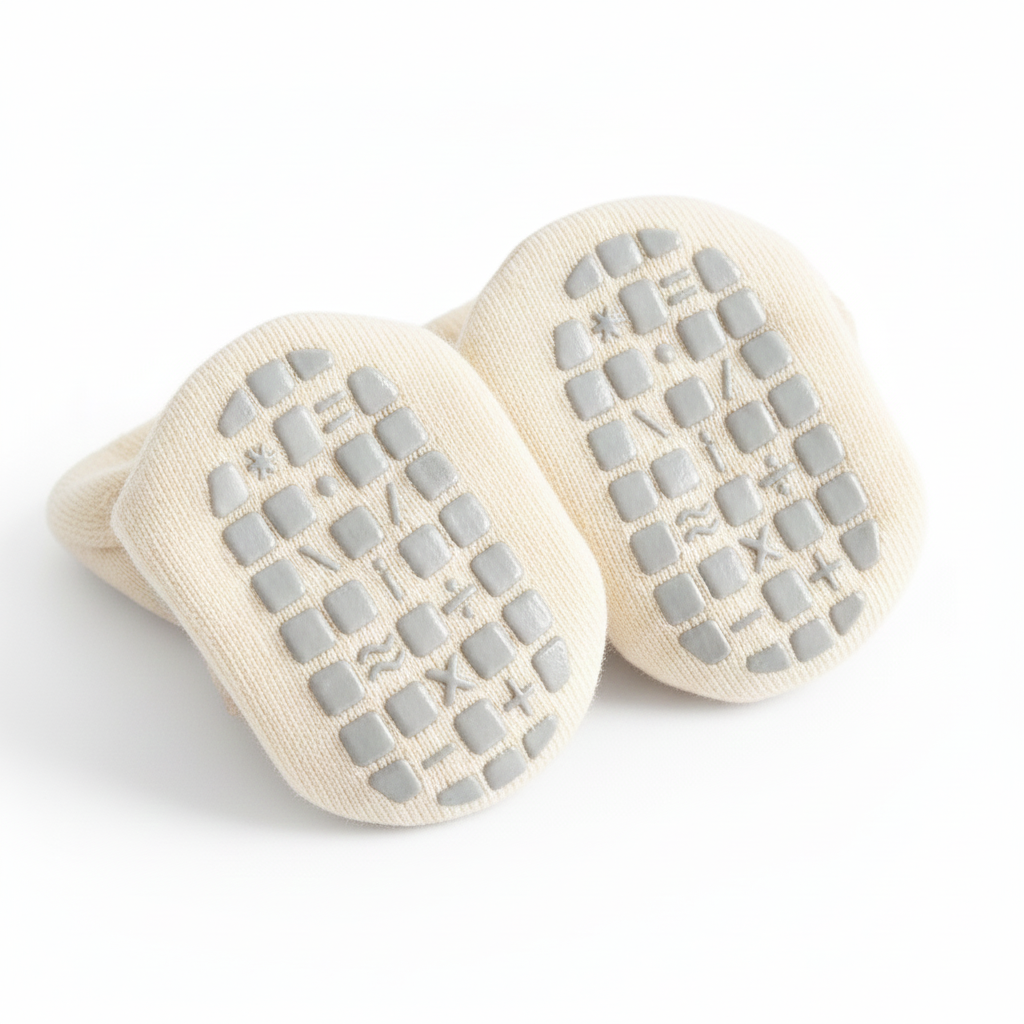 Baby Cute 3D Bear Face Socks for Newborns & Infants, Cream, Dark Brown, Brown, light Brown - 0Y to 3Y - Image 5