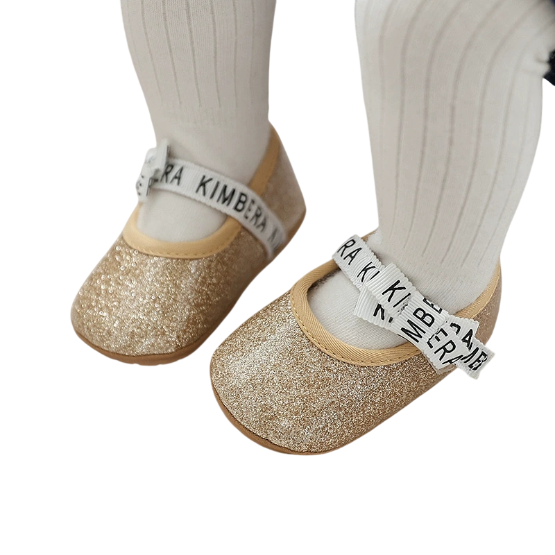 Baby Michelle Shoes β Gold, Red, White & Black β 0 to 18 Months - Image 6