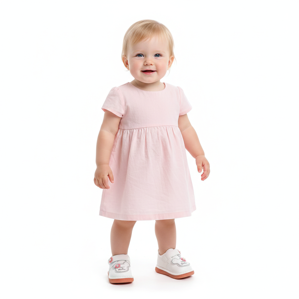 Baby Musical Mick Mouse First Walker Shoes β White & Pink β 0 to 24 Months - Image 8