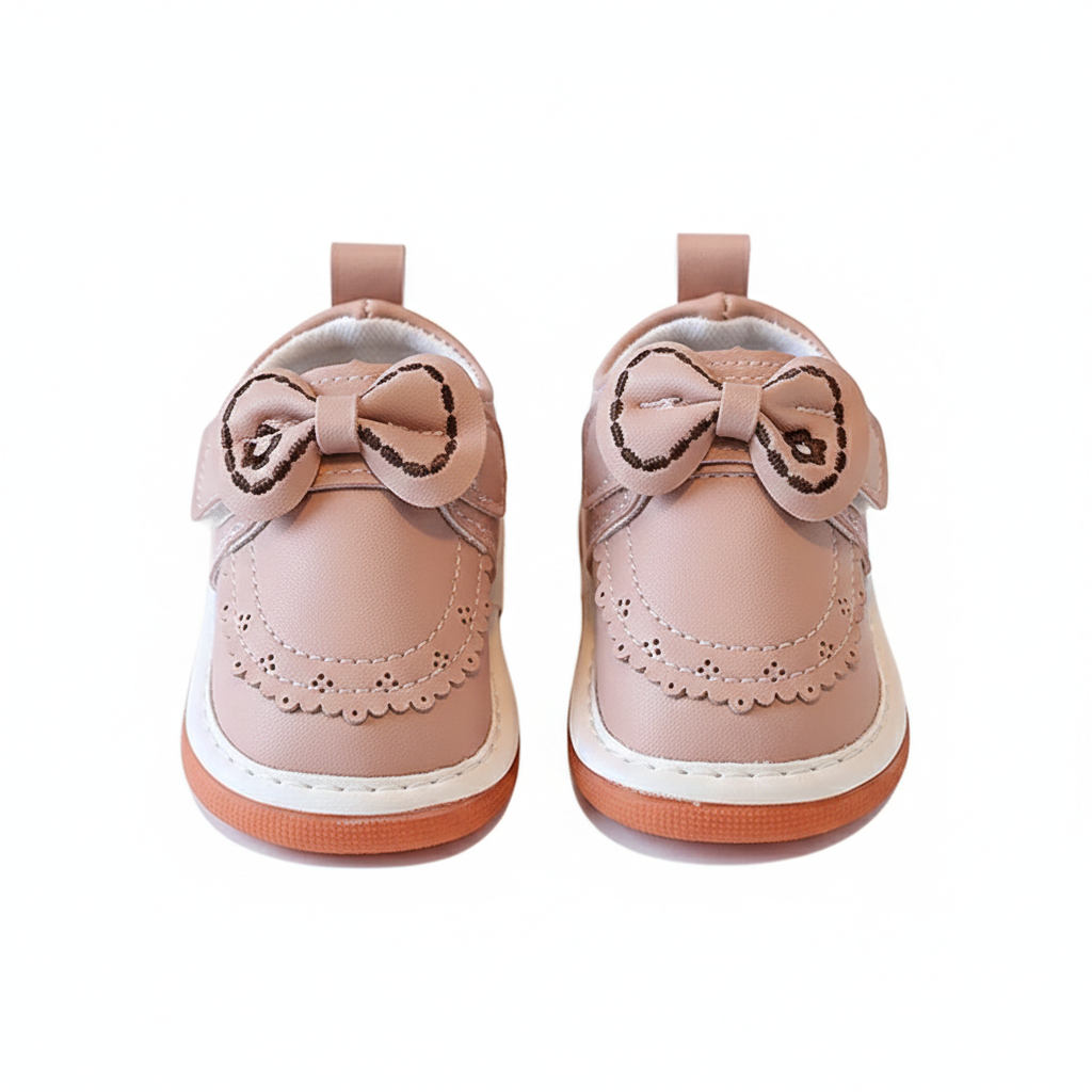 Baby Musical Classic First Walker Shoes β Pink & Brown β 0 to 24 Months - Image 6