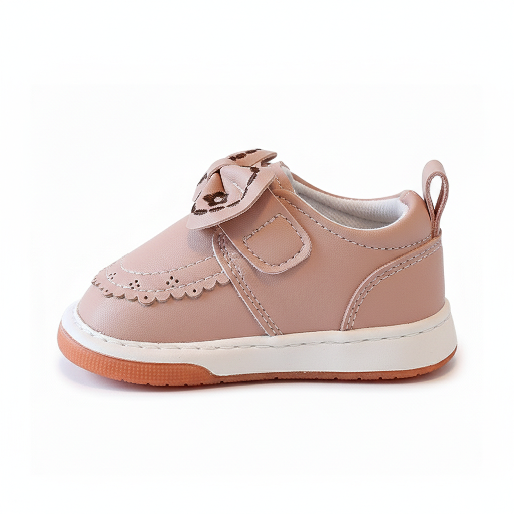 Baby Musical Classic First Walker Shoes β Pink & Brown β 0 to 24 Months - Image 8