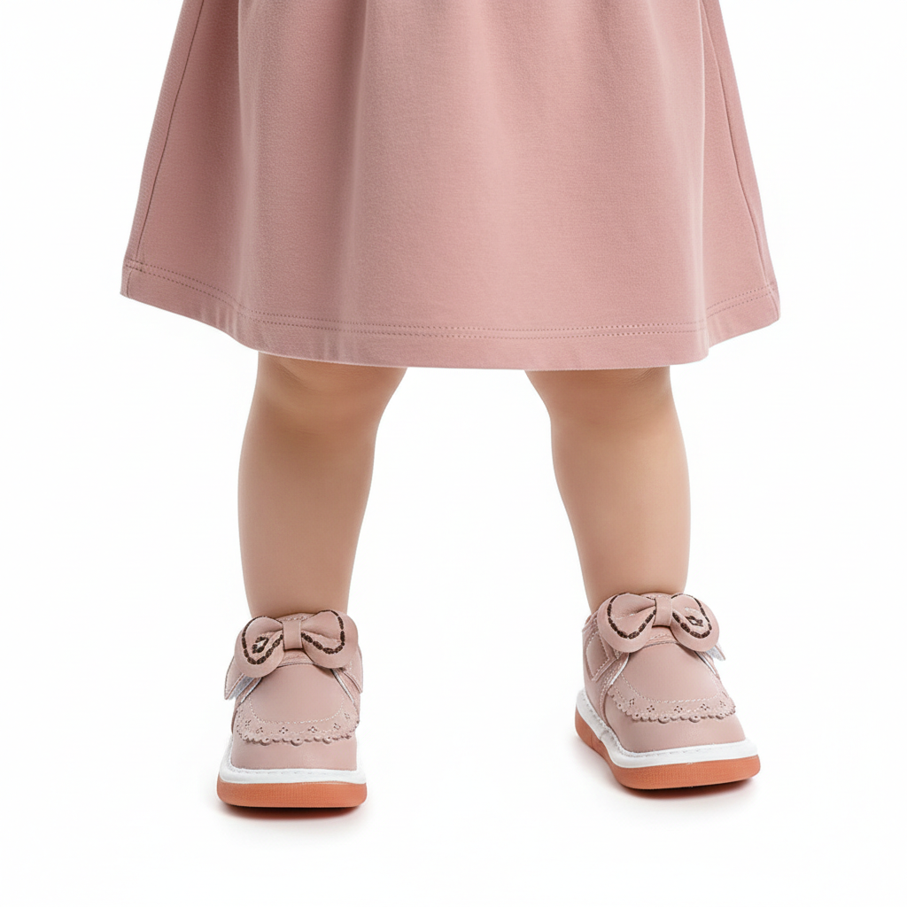 Baby Musical Classic First Walker Shoes β Pink & Brown β 0 to 24 Months - Image 9