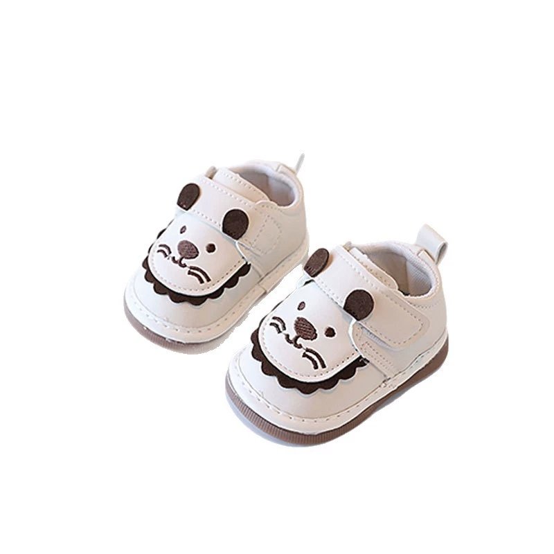 Baby Musical Kitten First Walker Shoes – Beige & Brown – 0 to 24 Months - Image 2