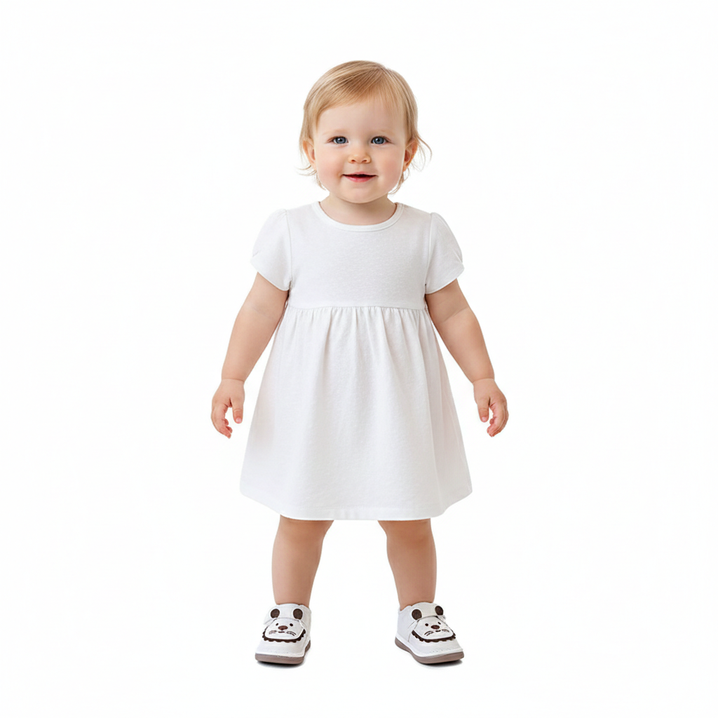 Baby Musical Kitten First Walker Shoes – Beige & Brown – 0 to 24 Months - Image 5