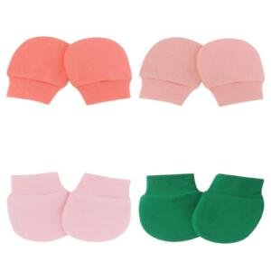 4 pcs Little Snuggles Mittens -Set F