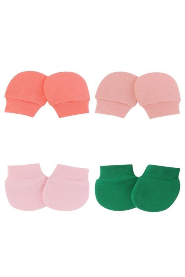 4 pcs Little Snuggles Mittens -Set F