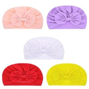 5 pcs TinyTwist Baby Turban Multicolor