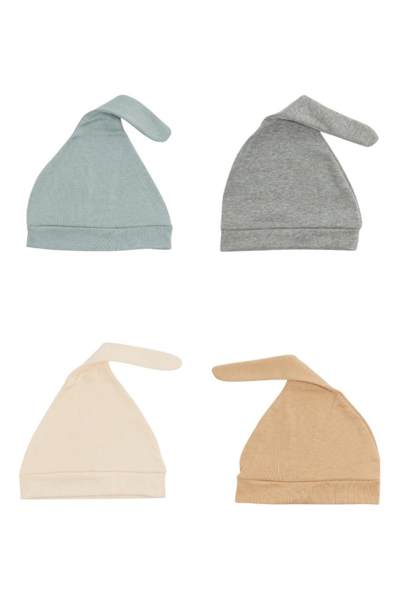 Set of 4 TinyTops Baby Beanies H