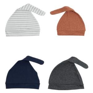Set of 4 TinyTops Baby Beanies I