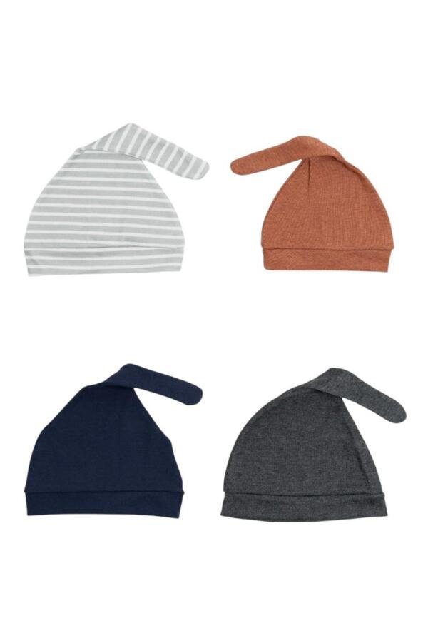 Set of 4 TinyTops Baby Beanies I