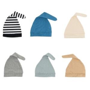 Set of 6 TinyTops Baby Beanies L