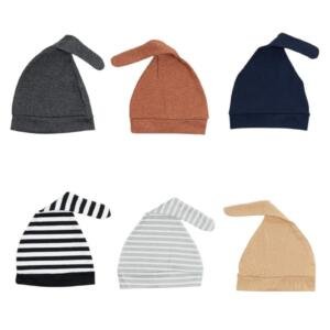 Set of 6 TinyTops Baby Beanies M
