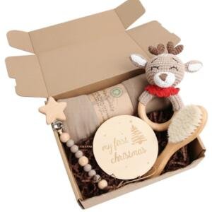 Multi-Purpose Baby Gift Box Brown