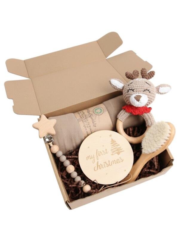 Multi-Purpose Baby Gift Box Brown