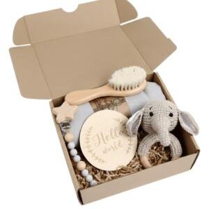 Multi-Purpose Baby Gift Box Gray