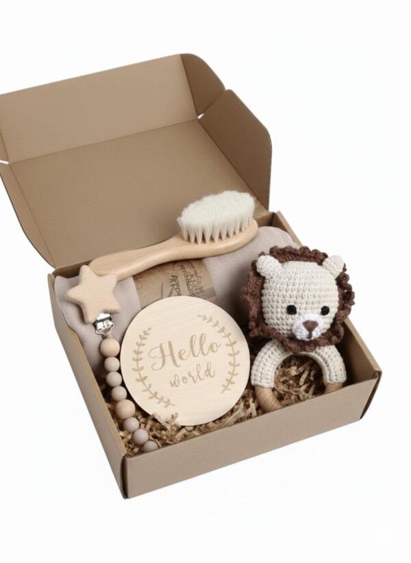 Multi-Purpose Baby Gift Box Brown