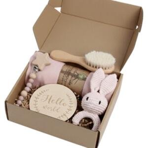 Multi-Purpose Baby Gift Box Pink