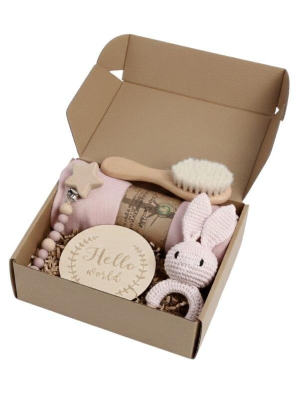 Multi-Purpose Baby Gift Box Pink