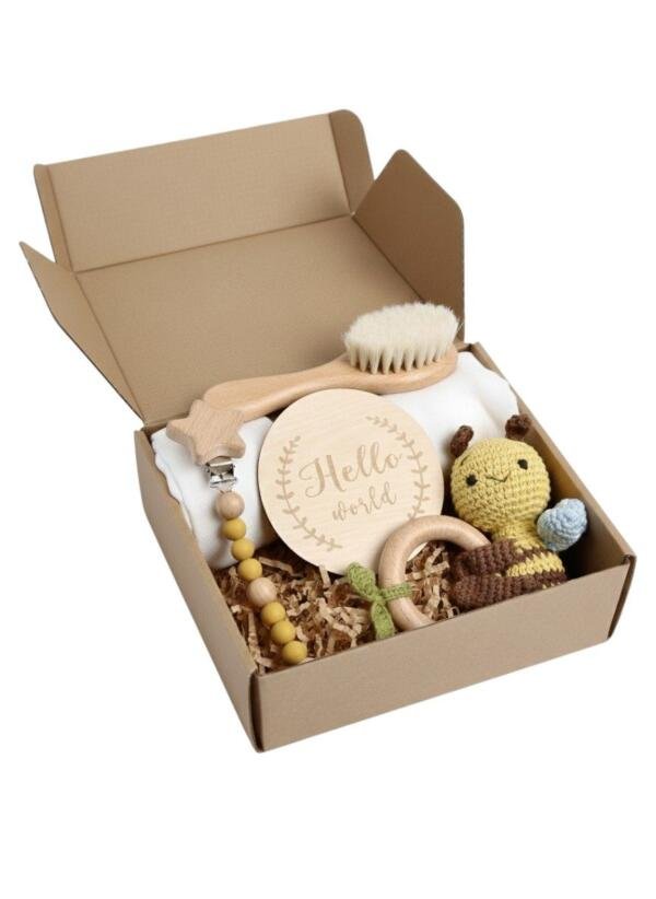 Multi-Purpose Baby Gift Box White