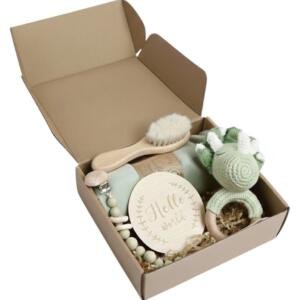 Multi-Purpose Baby Gift Box Green