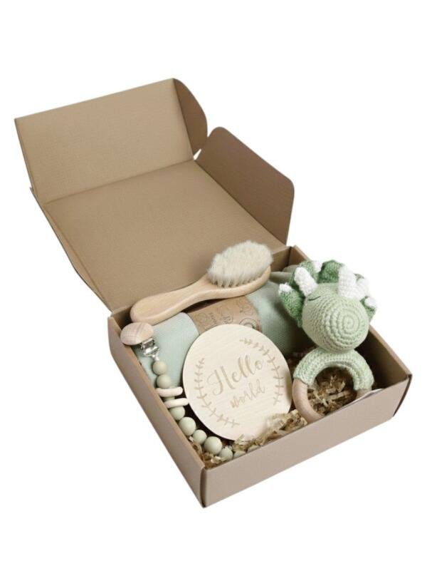 Multi-Purpose Baby Gift Box Green