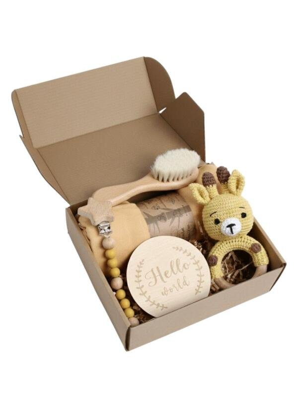 Multi-Purpose Baby Gift Box Yellow