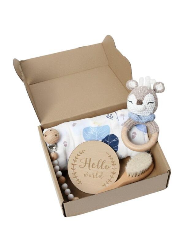 Multi-Purpose Baby Gift Box White