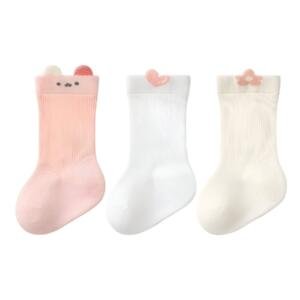 Cute Character Baby Socks 3 sets