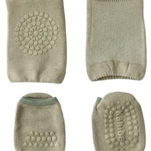 2-Piece Baby Knee Protective Knee Pad Set Olive