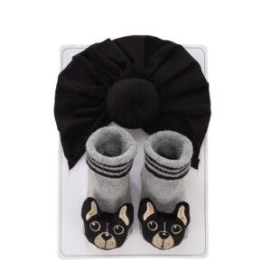 Sweet Dream Baby Turban & Socks Set