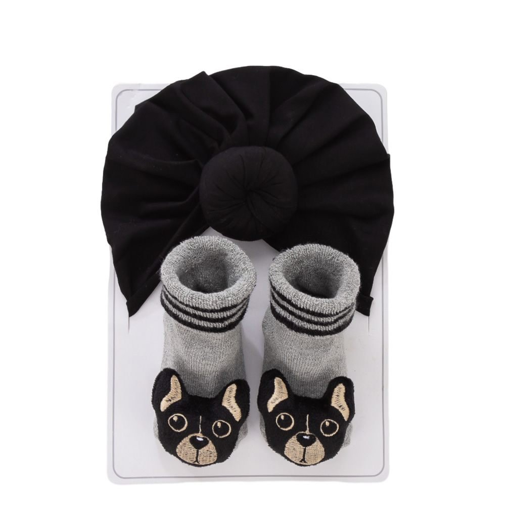 Sweet Dream Baby Turban & Socks Set