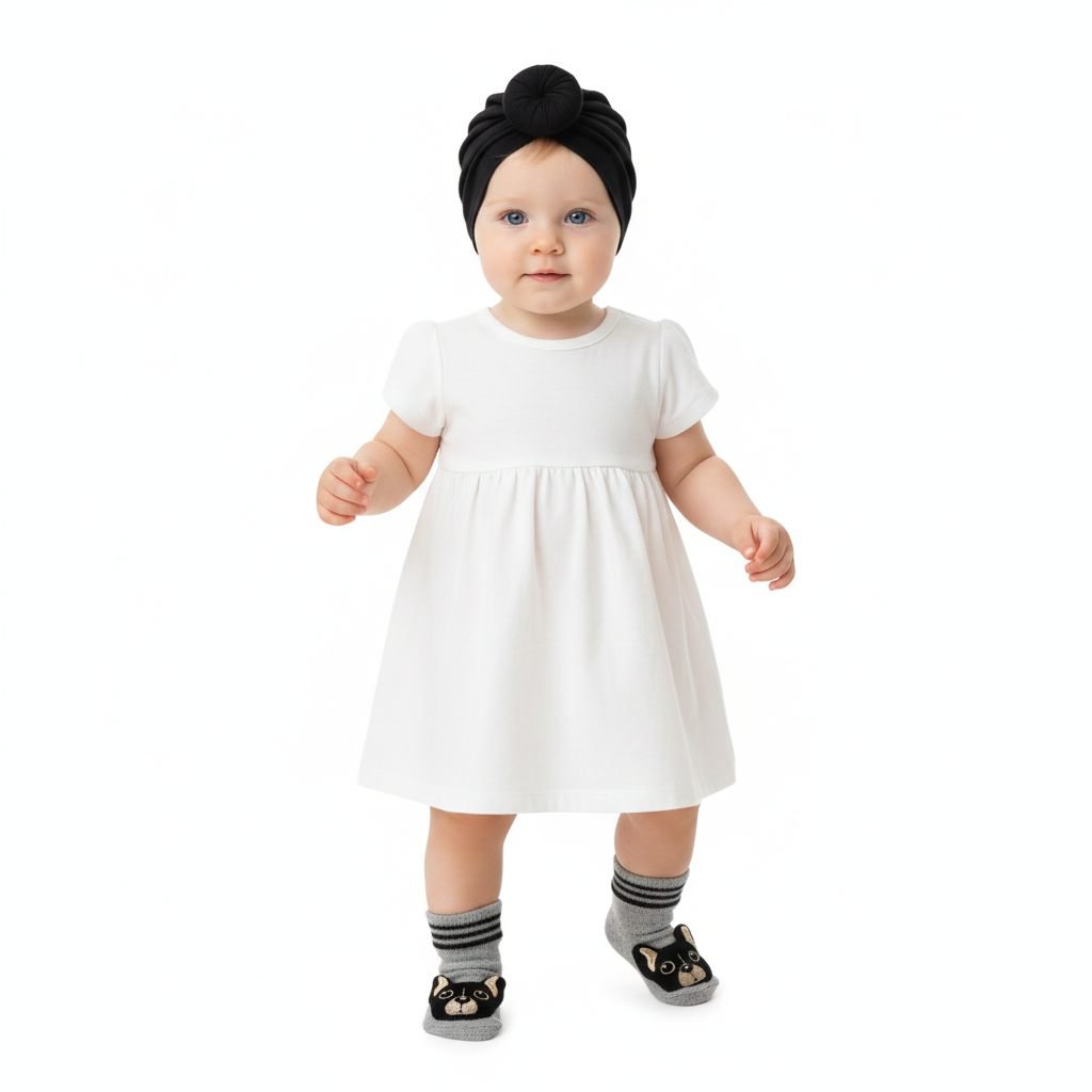 Sweet Dream Baby Turban & Socks Set – photo 2