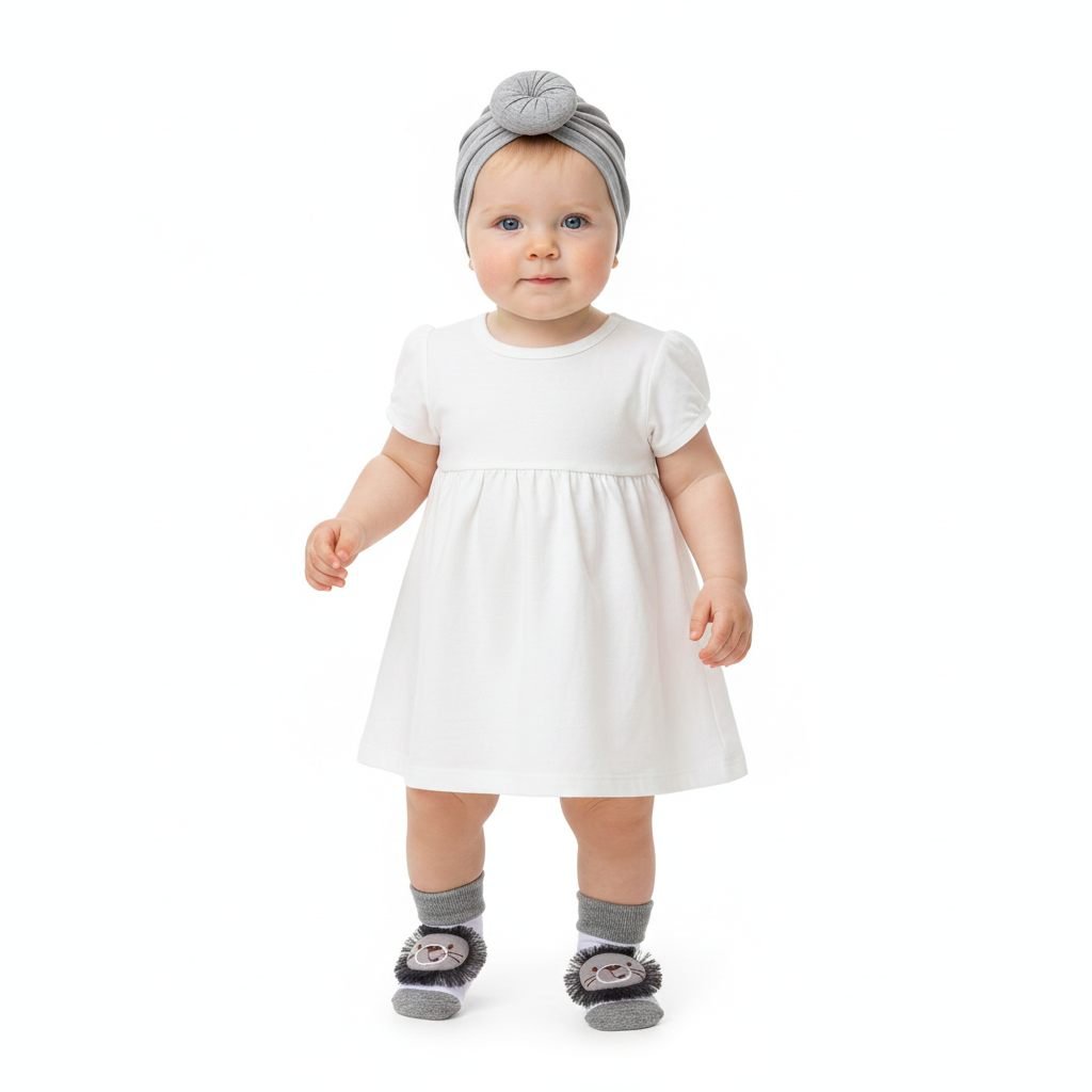 Lion Dream Baby Turban & Socks Set – photo 2